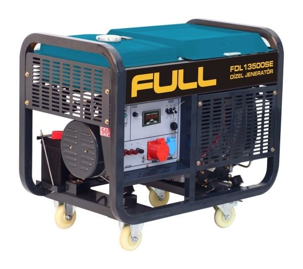 Full FDL13500SE Dizel Jeneratör 13,75 kVA Marşlı Monofaze