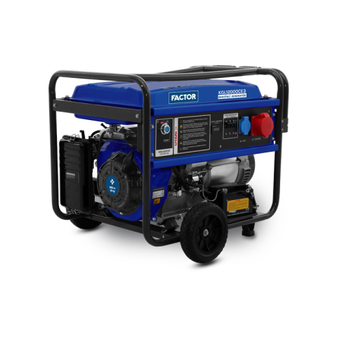 Factor KGL12000CE3 Benzinli Jeneratör 12 KVA Trifaze