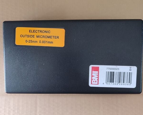 Bmi 775000025 Dijital Mikrometre 0-25mm