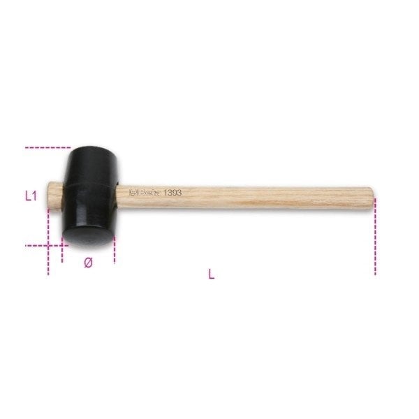 Beta 1393 Plastik Kafa Çekiç 70mm