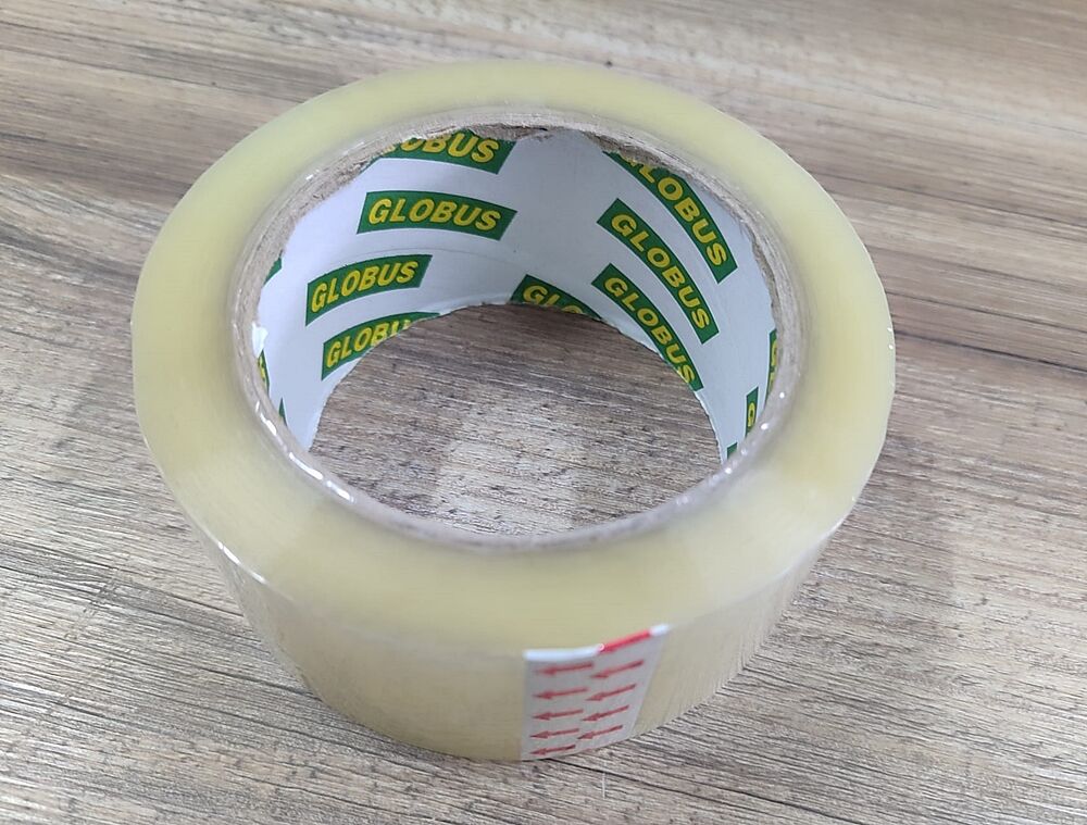 Globus Hotmelt A Kalite Şeffaf Koli Bandı 45mmx100mt - Dayanıklı Yapışkan