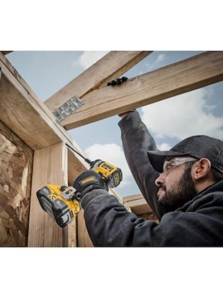 Dewalt DCK2200H2T 18V XR PowerStack İkiz Kit | Kömürsüz Darbeli Matkap & Tornavida Seti (5.0Ah Akü + Şarj Cihazı + TSTAK Çanta