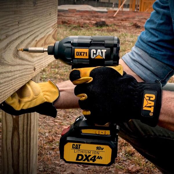 CAT DX71.2 Çift Akülü Şarjlı Darbeli Tornavida 18Volt 4.0Ah