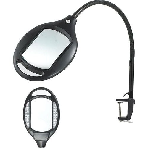 Steweld 8061LED Led Işıklı Masa Bağlantılı Büyüteç 3 X