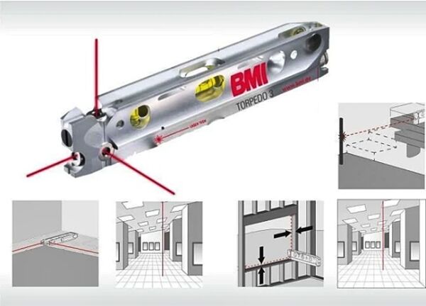 Bmi Torpedo 3 Lazerli Terazi Seti
