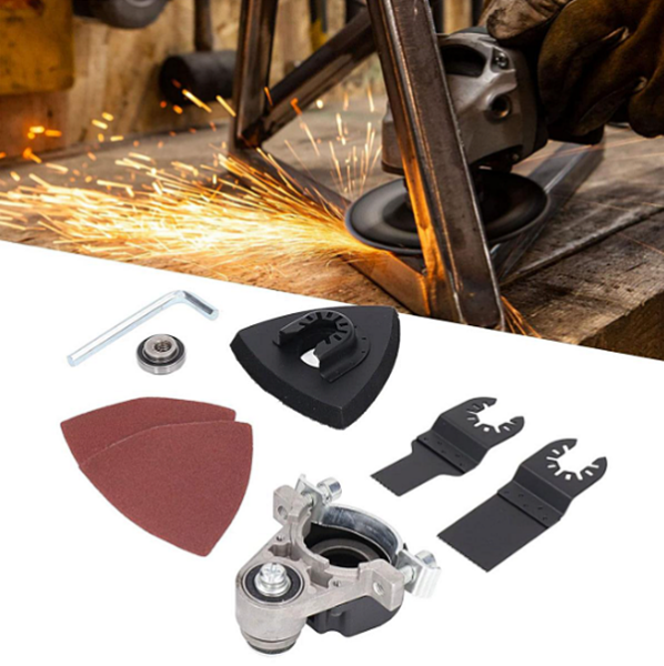 Rox Wood 0191 Taşlama Motorlarına Uyumlu Çok Amaçlı Salınım Alet Adaptörü
