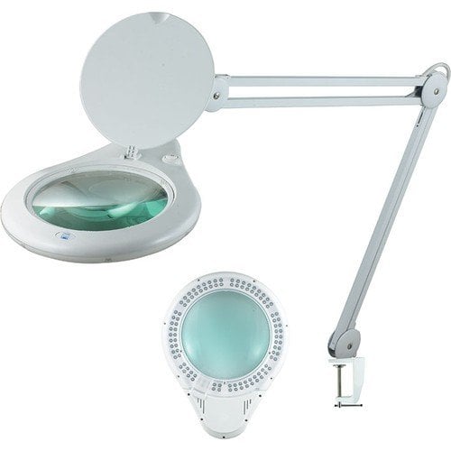 Steweld 8062LED Led Işıklı Masa Bağlantılı Büyüteç 3 X