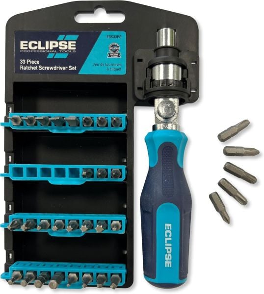 Eclipse ERS33PS Cırcırlı Tornavida Seti 33 Parça