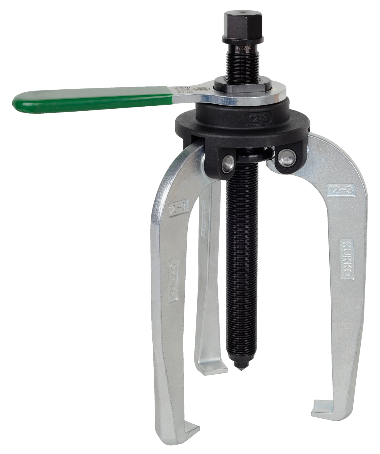 Kukko 12-3 Üç Ayaklı Mekanik Çektirme 200X165mm | Ağır Hizmet Tipi Profesyonel