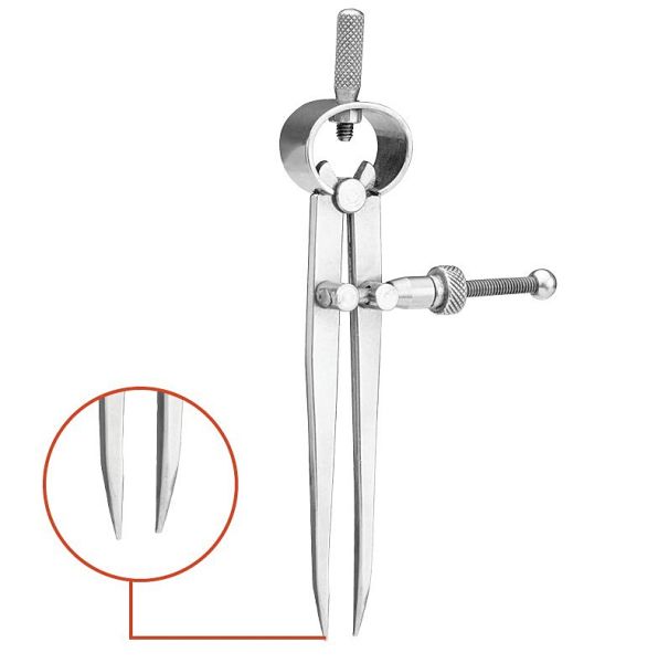 Groz DD/10 Çelik Pergel 250 mm