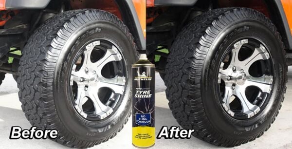 Michelin MC31432 Lastik Parlatıcı Sprey 520 ml.