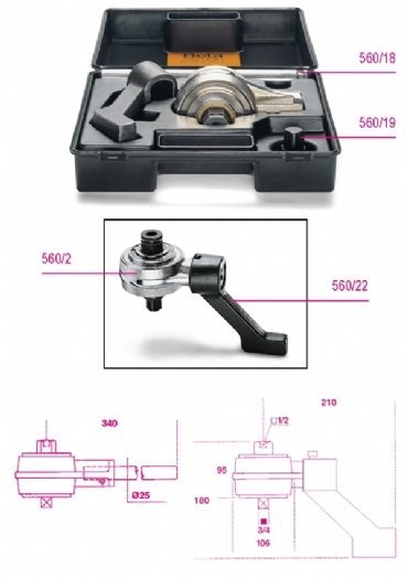 Beta 560/C2 Tork Arttırıcı Takımı 2 Parça 1300Nm