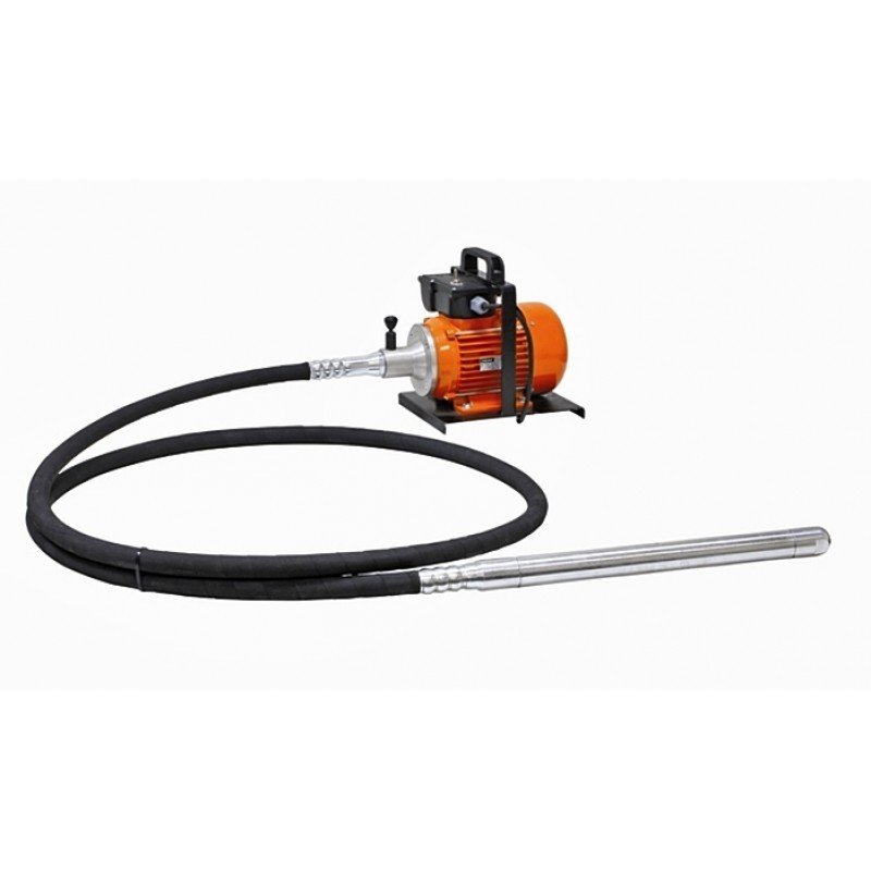 El Tipi Beton Vibratörü 3 Hp / 5 mt / 38 mm