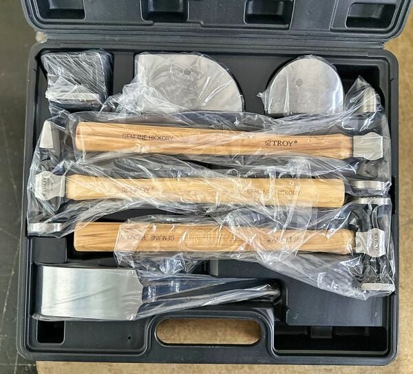 TROY 27299 Çantalı Kaporta ve Tampon Düzeltme Alet Seti 7 Parça