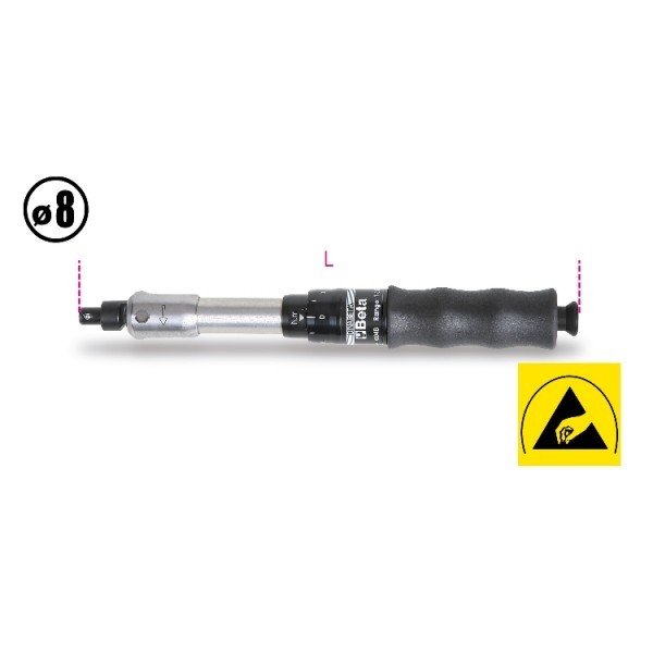 Beta 604B/10 Tork Anahtarı 8 Çap 2-10Nm