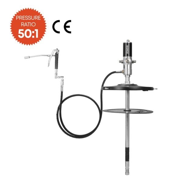 Groz GP2/ST/501/BSP Varil İçin Havalı Gres Pompası 50-60 kg.