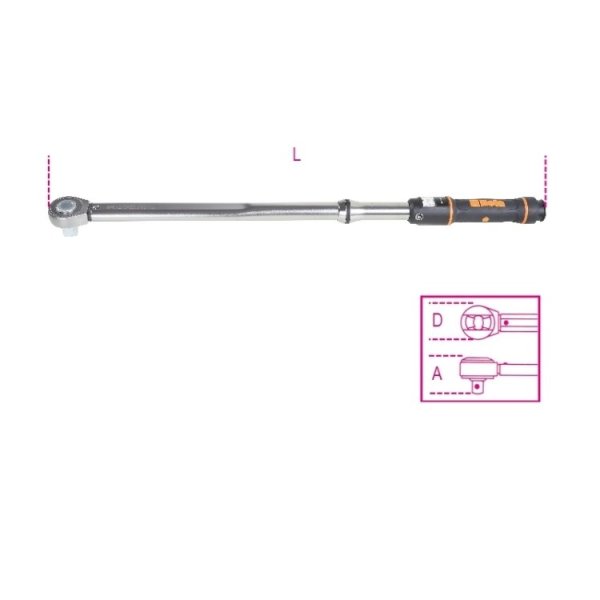 Beta 666N20 Tork Anahtarı 40-200 Nm 1-2''