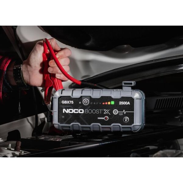 NOCO GBX75 Lityum Akü Takviye 12V 2500Amp + Powerbank + Led Lamba