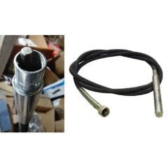 Beton Vibratörü Hortumu 6 mt-45 mm