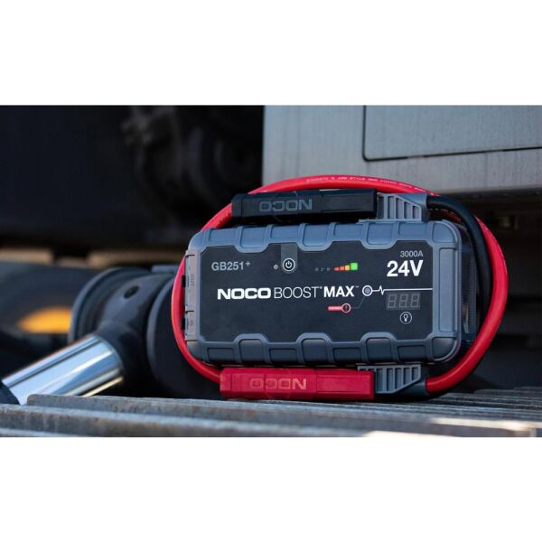 NOCO Genius GB251 Lityum Akü Takviye 24V 3000Amp + Powerbank + Led Lamba