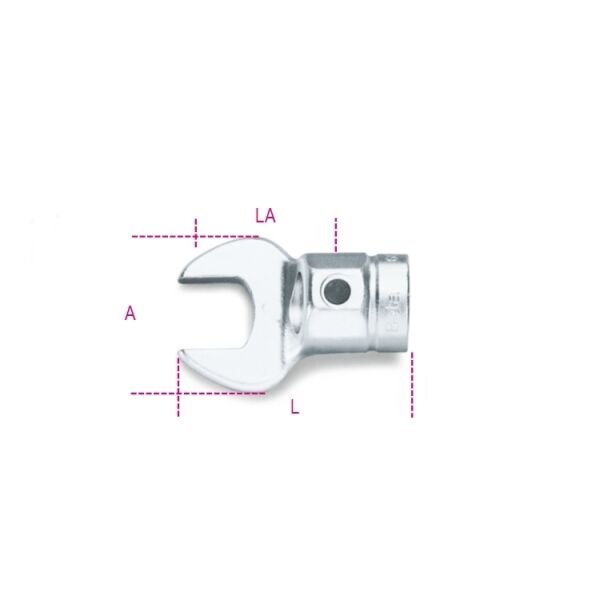 Beta 642 Açık Ağız Tork Anahtar Soketi 12mm