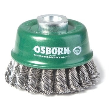 Osborn Pro Çanak Fırça Vidalı İnox D65 M14 0.50  mm