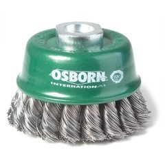 Osborn Pro Çanak Fırça Vidalı İnox D65 M14 0.50  mm