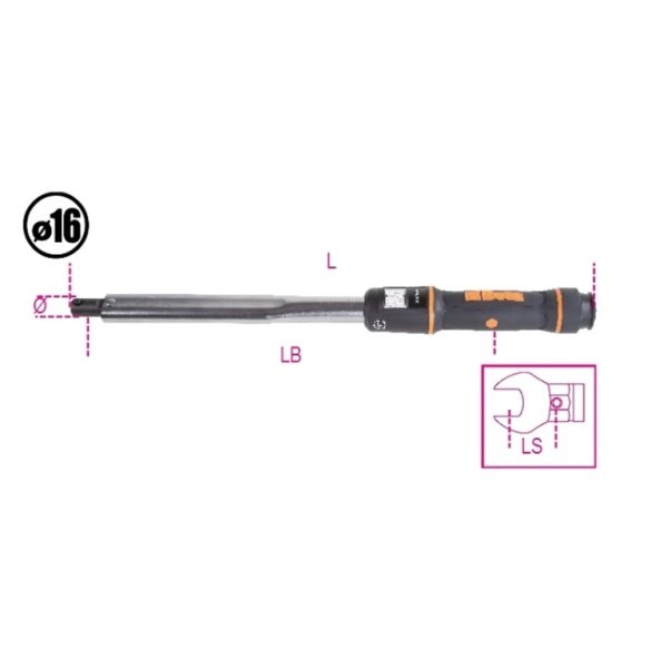 Beta 668N/30 Tork Anahtarı 60÷300 Nm