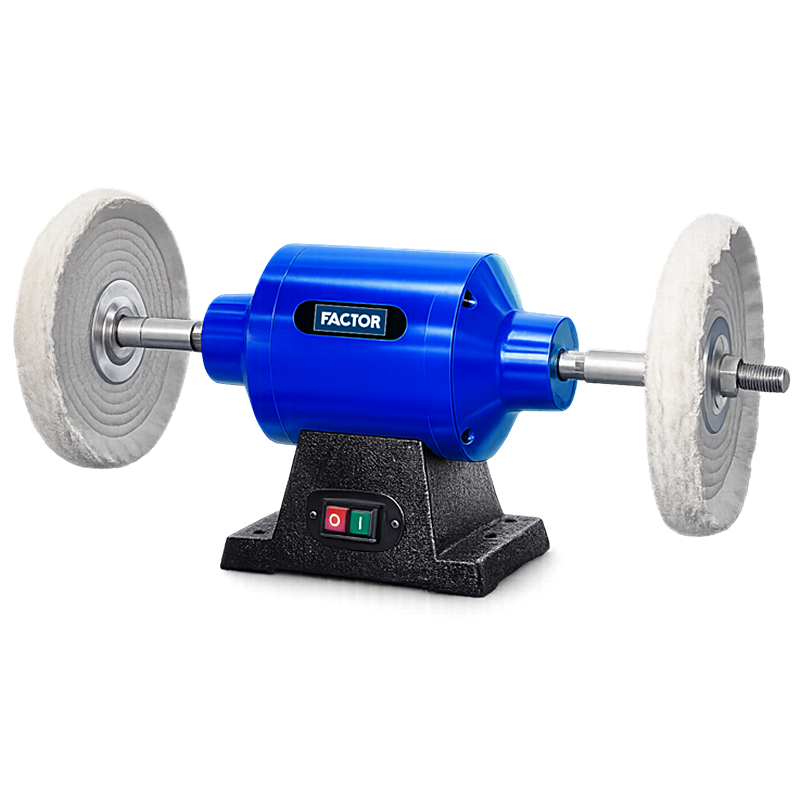 Factor FCOBP250 250 mm Parlatma Makinası | 750W Profesyonel Polisaj ve Metal Yüzey Parlatma Makinesi