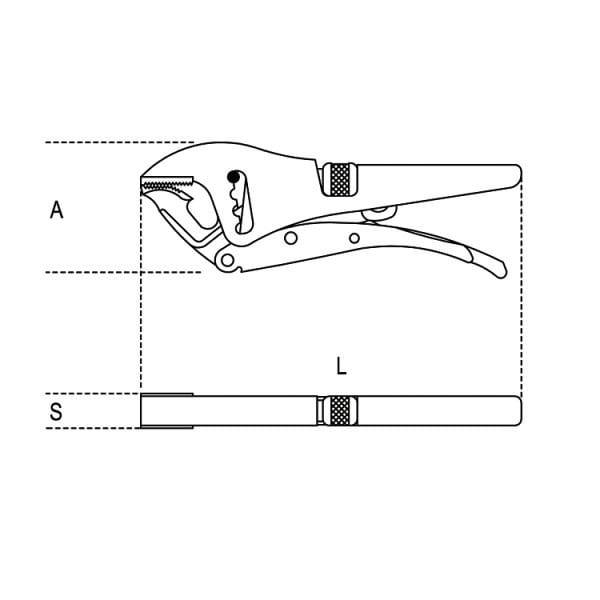 Beta 1051 Ayarlı Pense 255mm