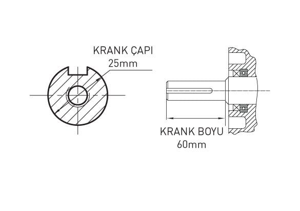 Kama By Reis KGL420MH Benzinli Motor 16 Hp İpli Kamalı