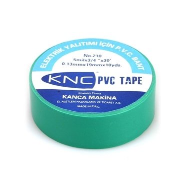 Knc P.V.C. Yeşil Elektrikçi Bandı