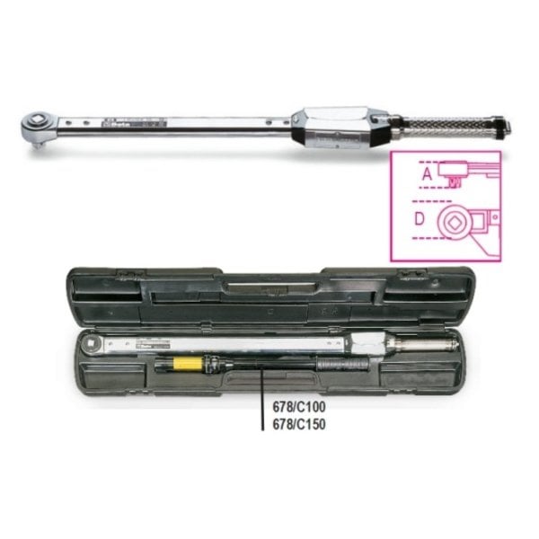 Beta 678/C65 Tork Anahtarı 130-650 Nm -3/4