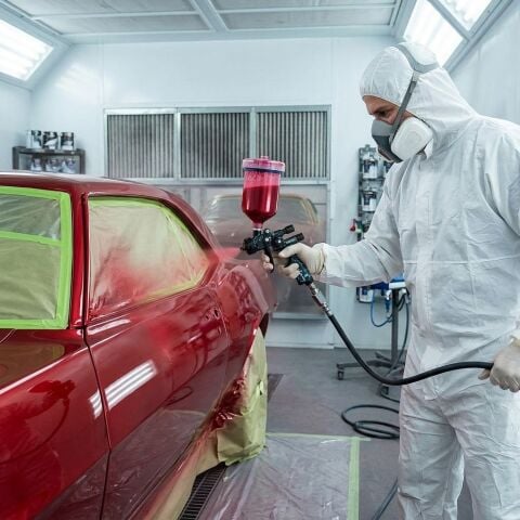 Spraytech 5000G Üst Depo Boya Tabancası 1.3 mm - Profesyonel Boya ve Vernik Tabancası