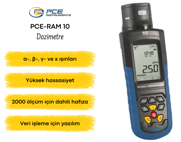 PCE-RAM 10 Dozimetre