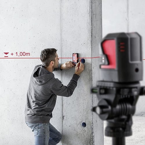 Leica LINO RGR200 Yeşil ve Kırmızı Çizgi Lazer Dedektörü