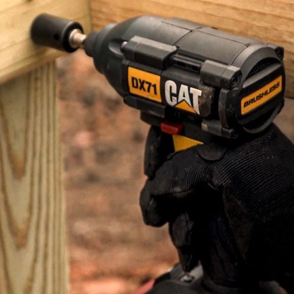 CAT DX71 Çift Akülü Şarjlı Darbeli Tornavida 18Volt 2.0Ah