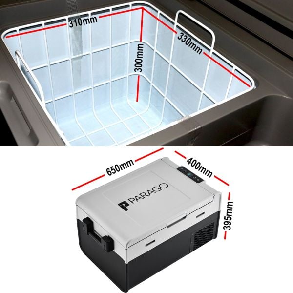 Parago PG35 Outdoor Kompresörlü Oto Buzdolabı 12/24V 35 lt.