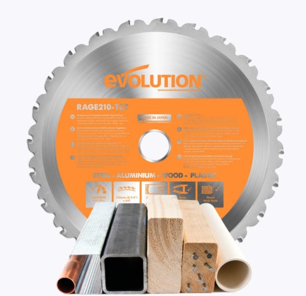 Evolution Çok Amaçlı Yedek Testere 210 mm
