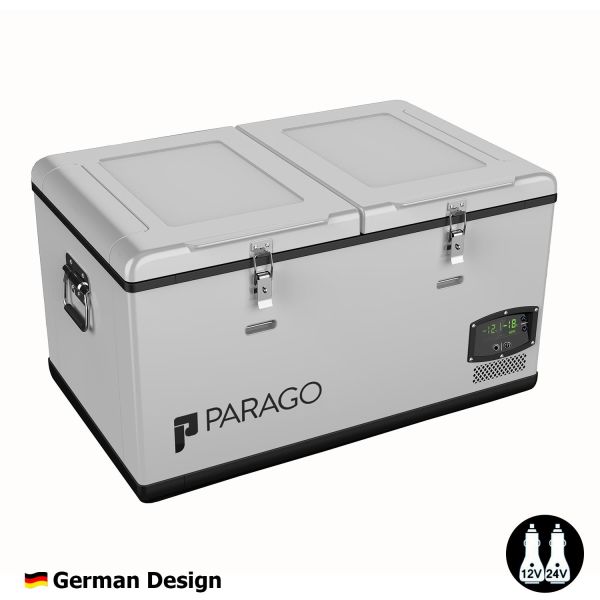 Parago PG75 Çift Bölmeli Outdoor Kompresörlü Oto Buzdolabı 12/24V 75 lt.