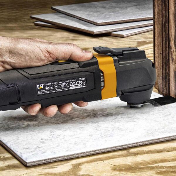 CAT DX49.1 Çok Amaçlı Devir Ayarlı Kesme Raspalama ve Zımpara 350Watt  + 14 Adet Aksesuar