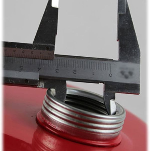 Steweld  Yatay Kırmızı Metal Benzin Bidonu 20 Litre