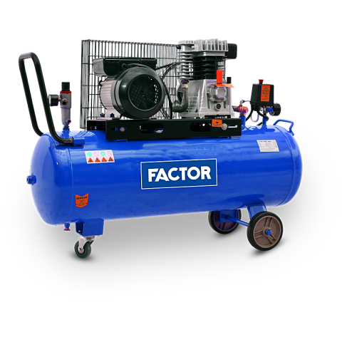 Factor AC100 100 Litre Hava Kompresörü 8 bar