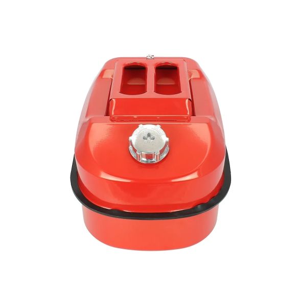 Steweld  Yatay Kırmızı Metal Benzin Bidonu 20 Litre