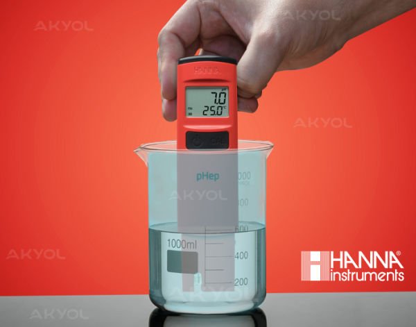 Hanna HI 98107 Dijital Ph ve Sıcaklık Ölçer