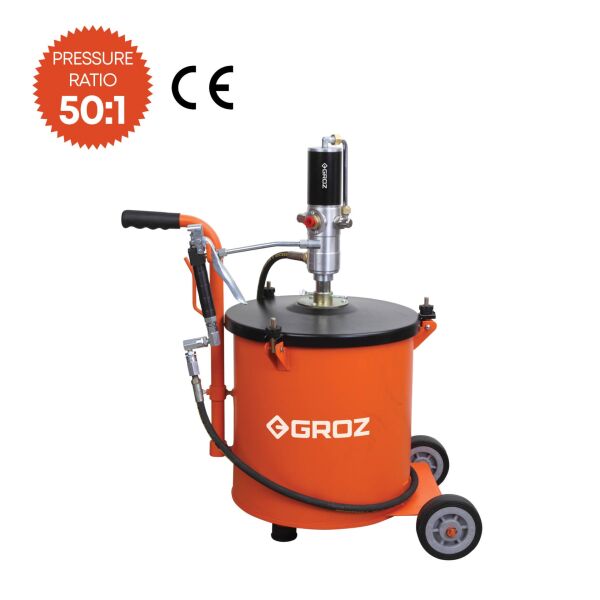 Groz BGRP/30 Havalı Gres Kovası 30 kg