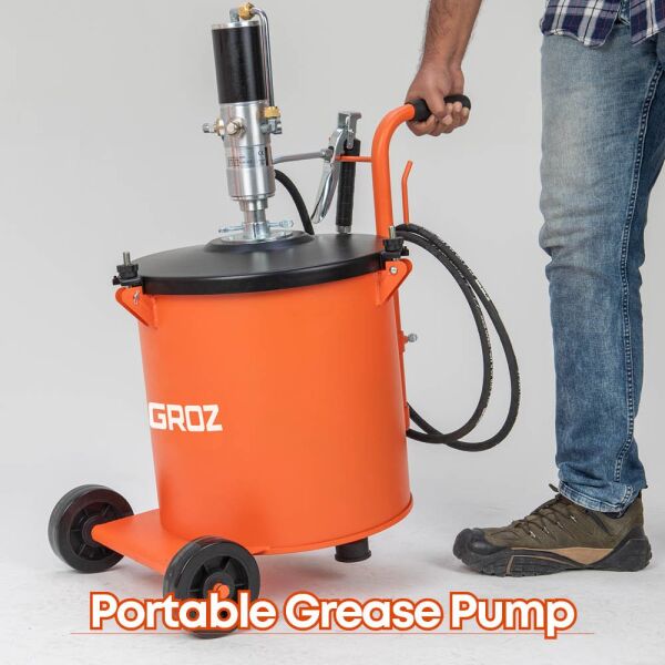 Groz BGRP/30 Havalı Gres Kovası 30 kg