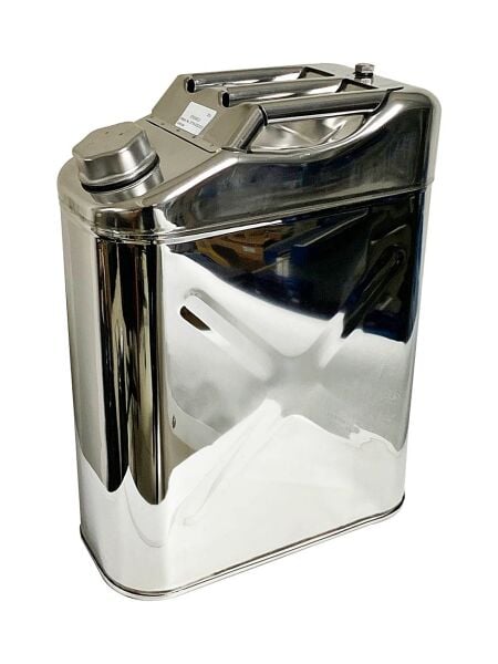 Steweld Paslanmaz Metal Benzin Bidonu 20 Litre