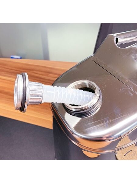 Steweld Paslanmaz Metal Benzin Bidonu 20 Litre