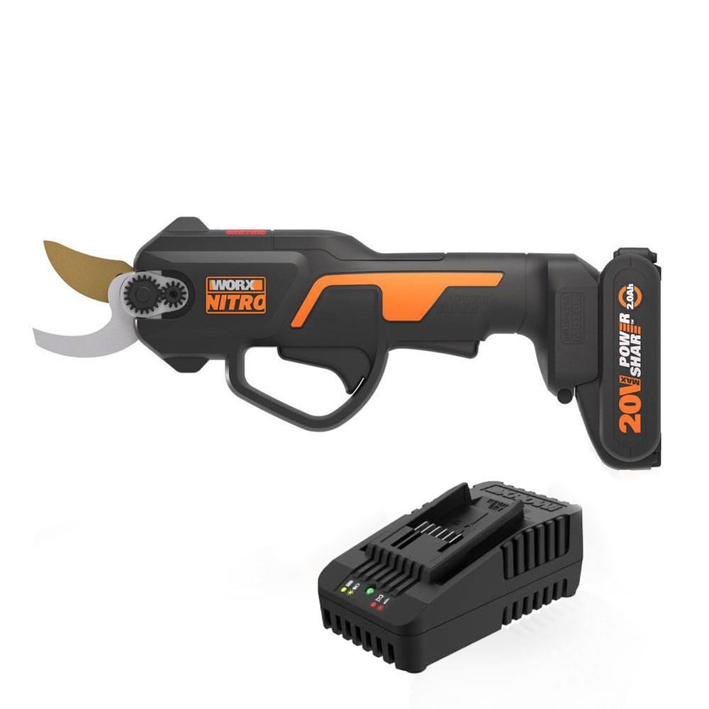 WORX WG330E 20Volt 2.0A Li-ion Tek Akülü Dal Budama Makası